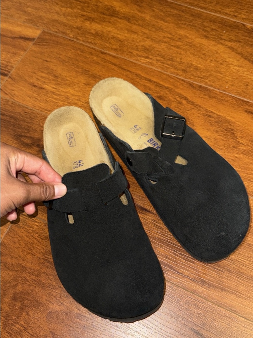Birkenstock Black Clogs